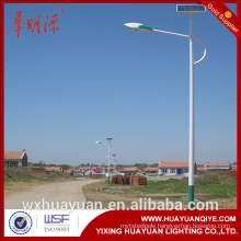 Steel solar 10 meters lighting pole